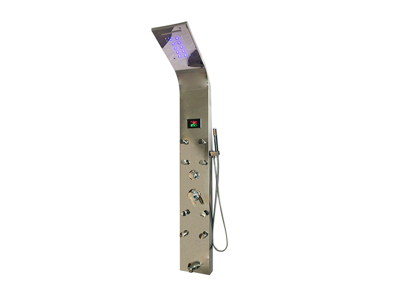 EC-1012 Duschpaneel mit 1 Steckdosen und Auslauf für Badezimmer