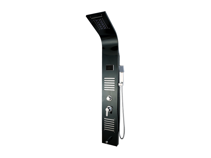 EC-1027 Duschpaneel mit LED-Licht und Bildschirm